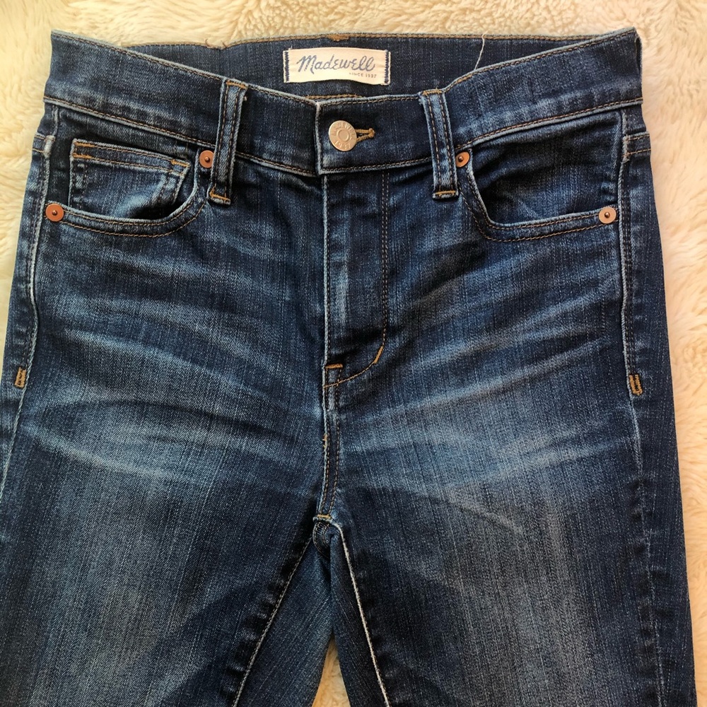 Madewell High Riser Skinny Jeans